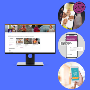 Live-näytteilleasettaja liikunta ja hyvinvointimessuilla netissä Alunen.